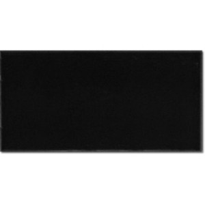 Wandfliesen Equipe Evolution Negro Mate 7,5x15
