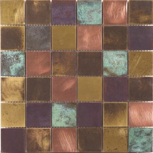 Dune Bronzo 29,8x29,8 Fliesen Mosaik Metall 187120