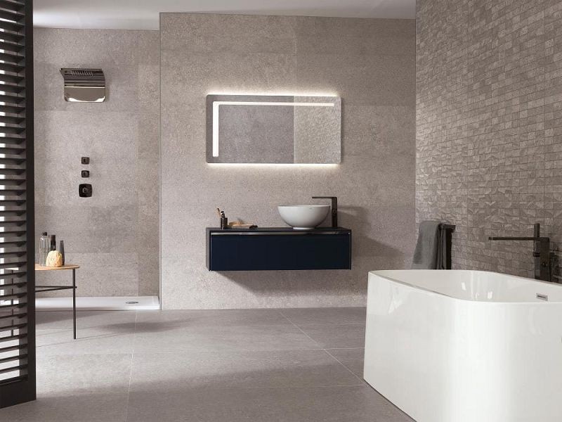 Porcelanosa Mosaico Prada Acero 45x120 płytka ścienna 148869