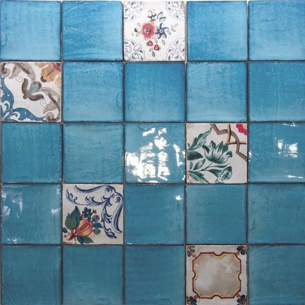 Antonus Antic Blue Emerald 15x15 płytka ścienna 156680
