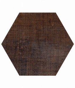 Marca Corona Textil Dunkel Esagona 25x21,6 D568 hexagonale Fliesen