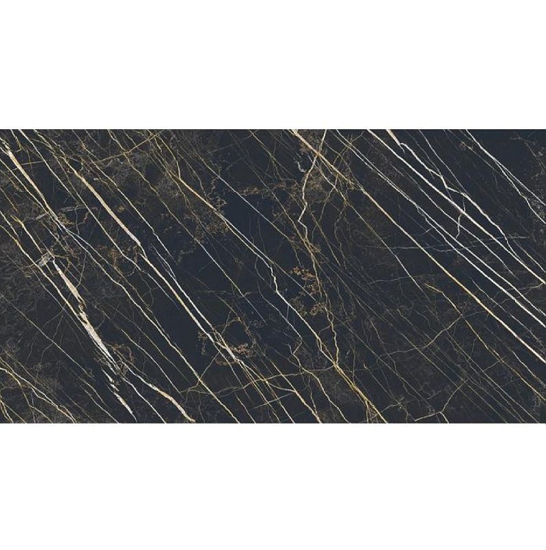 Casalgrande Padana Marmoker Night Storm Honed 45x90 płytki gresowe imitujące czarny marmur 118657
