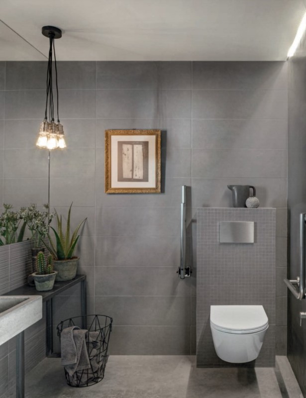 Płytki imitujące cement Marazzi Chalk Smoke M02F 25X76 ag 16169