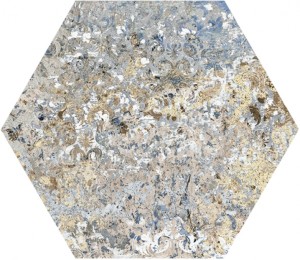 Patchworkfliesen Carpet Vestige Hexagon 25x29cm: Angebot!
