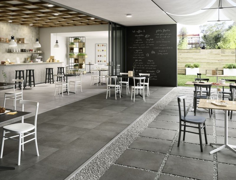 Płytki jasno szare imitujące naturalny kamień Marazzi Plaster Butter 30x60 40350