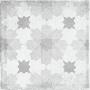Cifre Alchimia Decor Weiß Hochglanz 15x15 Wandfliese
