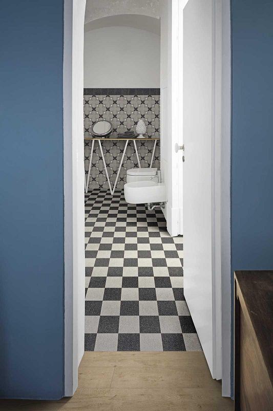 Marazzi D_Segni Scaglie White 20x20 M1KX płytka gresowa lastryko 136605