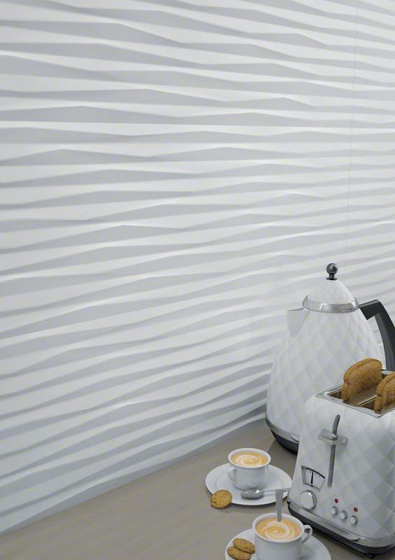 Vives Pamukkale-R Blanco 32x99 płytki ścienne 154575