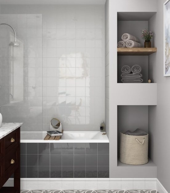 Płytki szare Equipe Evolution Gris Oscuro Brillo 15X15 20360