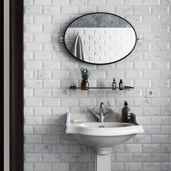 Equipe Carrara Metro Gloss 7,5x15 płytka ścienna 157207