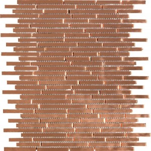 Dune Kupfer Spiegel 26,5x28,5 cm (186917) Mosaik Dekor