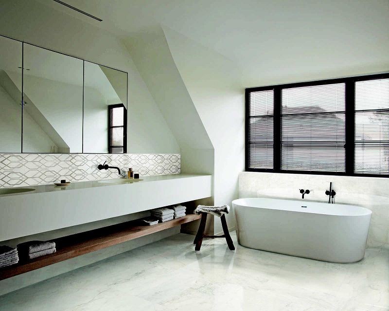 Marazzi Marbleplay Decoro Net Calacatta 30x90 M4Q1 płytka ścienna 139202