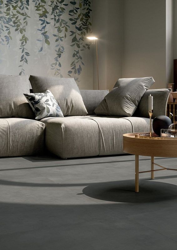 Marca Corona Multiforme Carbone 80x80 I827 płytki gresowe betonowe 143580