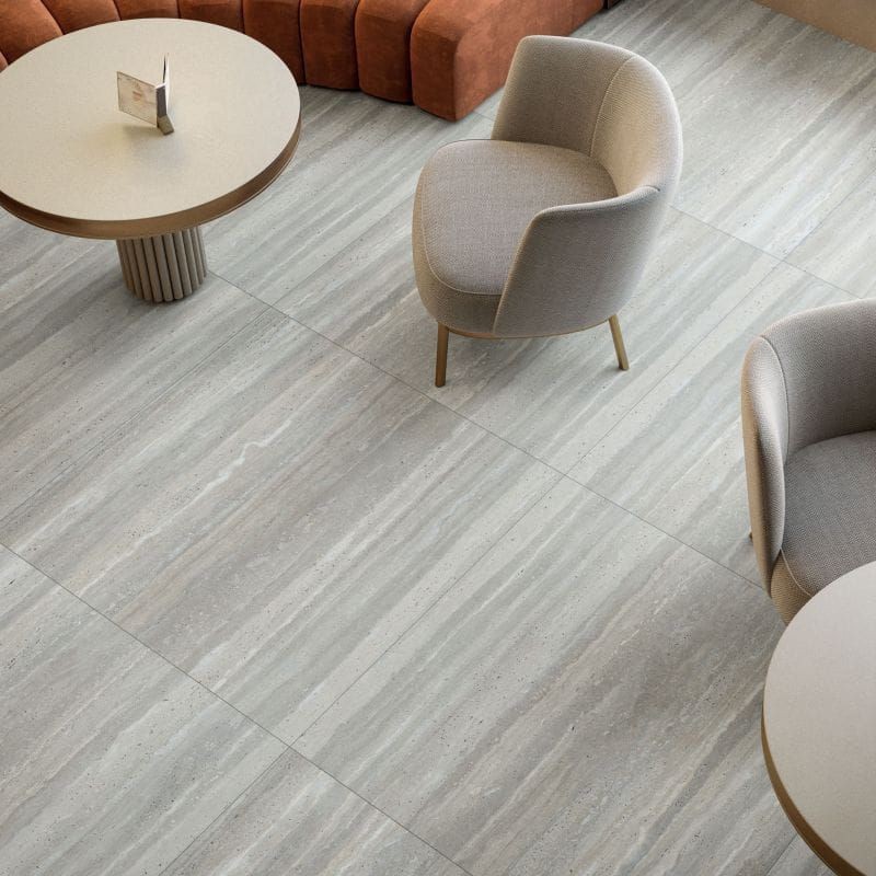 Ariana Dorica Greige Naturale 120x120 płytki gresowe imitujące trawertyn 104934