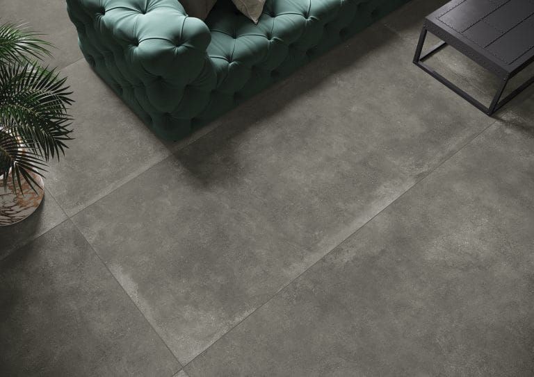 Cerrad Modern Concrete Graphite Lappato 79,7x79,7 płytki gresowe imitujące beton 120667