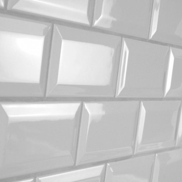 Equipe Metro White 10x20 płytka ścienna 159028