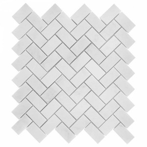 Dunin Eastern White Herringbone 48 30,5x30,5 cm Fliesen