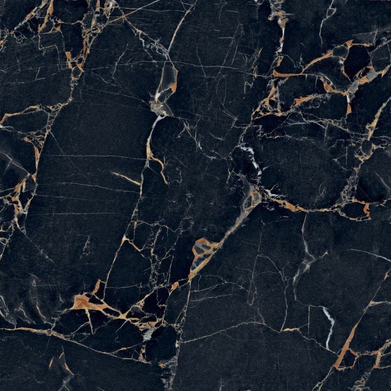 ABK Sensi Signoria Port Gold Natural 120x120 płytki gresowe imitujące czarny marmur 104846