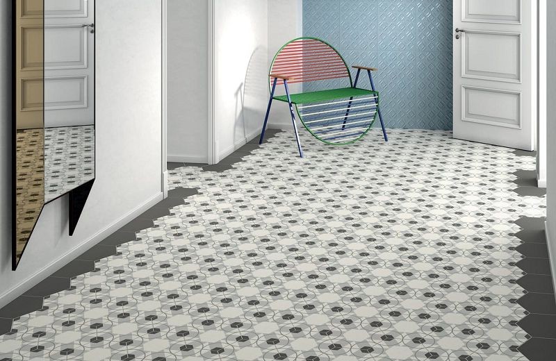 Marca Corona Paprica P2 Esagona 25x21,6 F916 płytki heksagonalne 143883