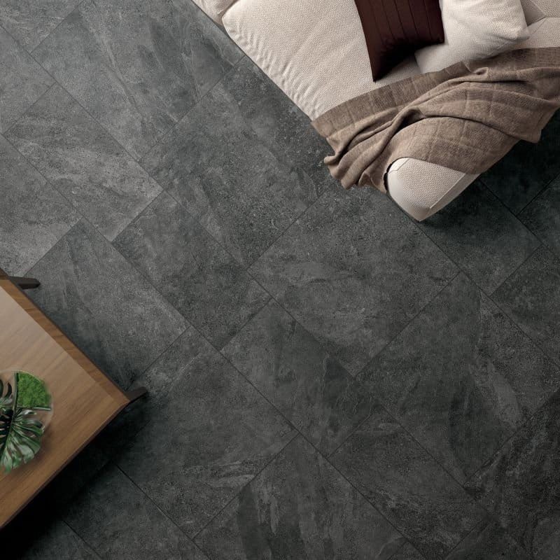 Ariana Mineral Graphite Naturale 60x60 płytki gresowe imitujące kamień 114679