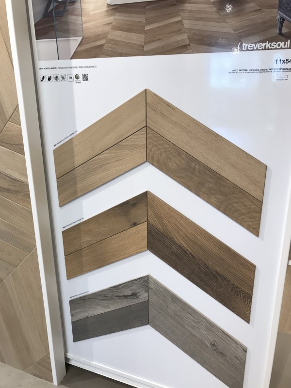 Gres drewno szary francuska jodełka Marazzi treverksoul grey M0MN 11x54 101636