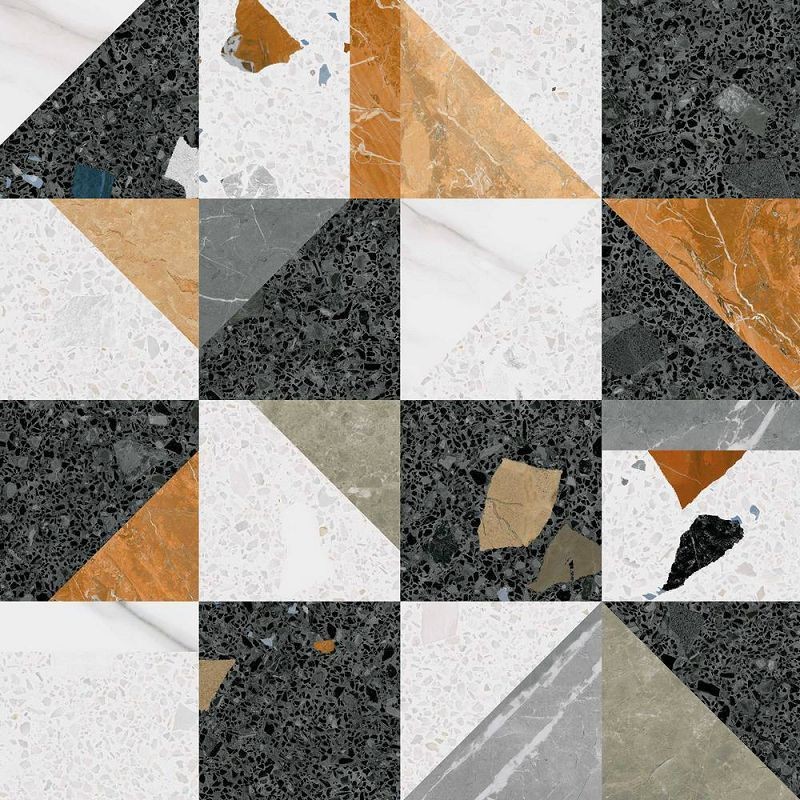Arcana Stellato-R Multicolor 80x80 płytka gresowa lastryko dekor 113888