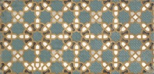 Mainzu Rivoli Luserna Fliesen 15x30: Türkise Wandfliesen Muster