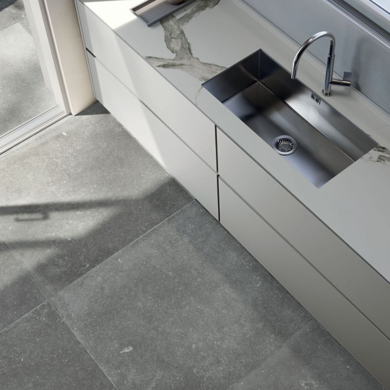 Płytka podlogowa kamienna szara Flaviker Nordik Stone Grey mat 60x120 85677