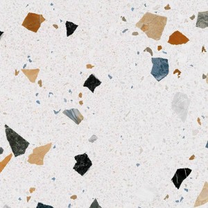 Arcana Stracciatella-R Nacar Poliert 79,3x79,3 cm Feinsteinzeug Fliesen, Mosaik Optik