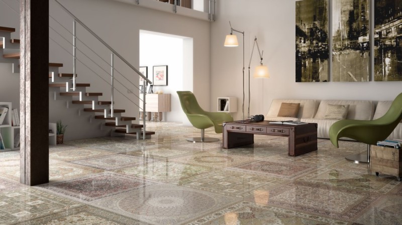 Płytki patchworkowe wzorzyste Aparicl Kilim Single Nat. Mos. 29,75X29,75 66331
