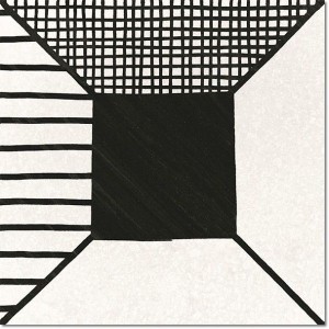 Caprice Deco Block B&W 20x20: Gressteinfliesen Equipe