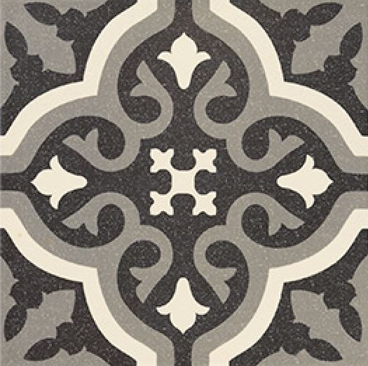 Płytka marokańska postarzana mainzu Centro Florentine Black 20x20 18545