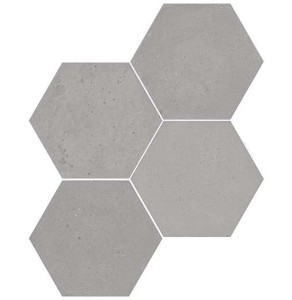 WOW Beton Hexagon Aschgrau 20x23 Heksagonplatte