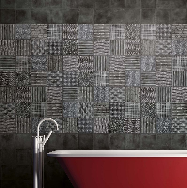 ABK Play Etno Mix Dark 20x20 płytka gresowa patchwork 107777