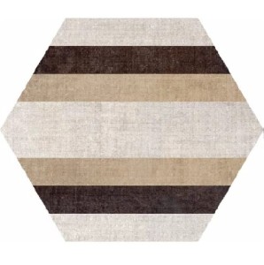 Marca Corona Textile Mix Version C Esagona 25x21,6 D629 hexagonale Fliesen