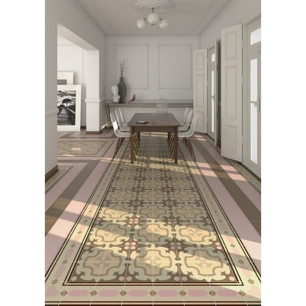 Vives Ordal Beige 20x20 płytka podłogowa patchwork 154522