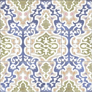 Aparici Tawriq Blue Natural 59,2x59,2 Fliesen Gres