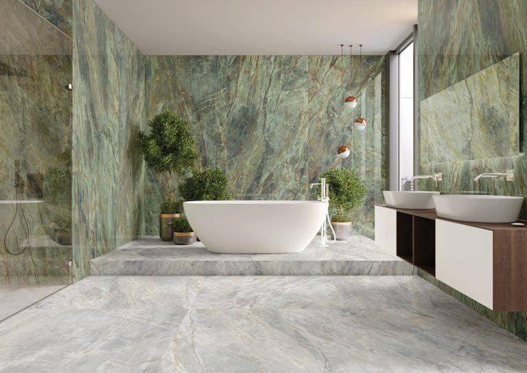 Cerrad Brazilian Quartzite Green 119,7x119,7 płytki gresowe imitujące kamień 105255