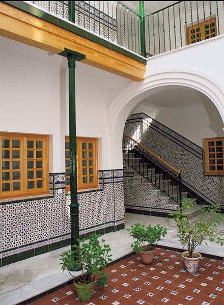 Płytki ścienne zielone Mainzu Zócalo Nerja Verde 14x28 62980
