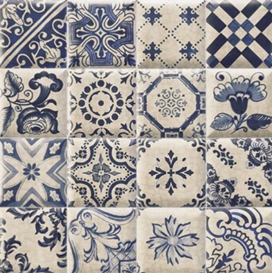 Płytki motyw wzór orientalny Mainzu Tavira Decor 15X15 48589