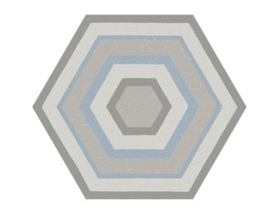 Marca Corona Paprica P1 Farbe Esagona 25x21,6 F923 hexagonale Fliesen