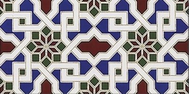 Płytki patchworkowe wzorzyste Mainzu Zócalo Alhambra 14x28 63011