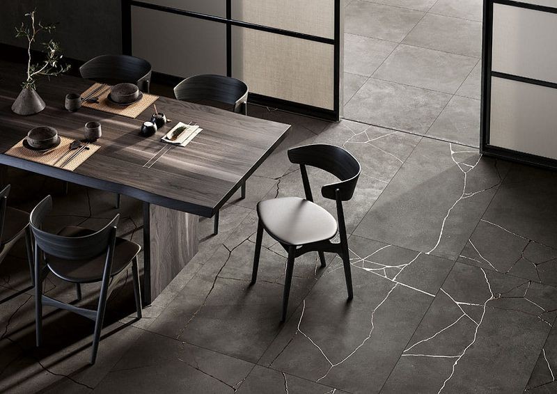 Fioranese Kintsugi Hibi Darkness 60,4x120,8 płytka imituąca kamień KTH620R 130273