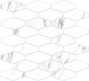 Arcana Thalassa Hati Mosaik Blanco 31,8x29 cm – dekorative Mosaikfliesen