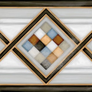 Vives Vodevil Pombo-2 Multicolor 20x20 Patchwork-Fliesen aus Feinsteinzeug