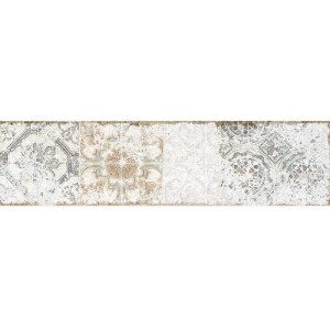 Cifre Decor Soul White Brillo 7,5x30 Wandfliesen