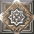 Płytki marokanskie brazowe Mainzu Hd Effects Dekor Zoco Brown 15x15 58160