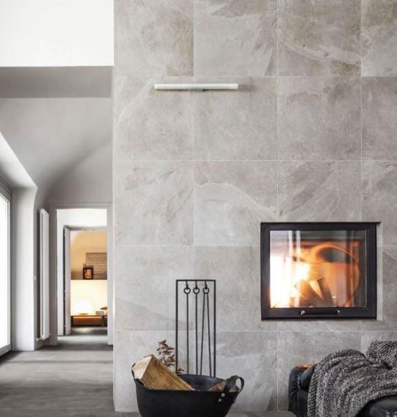 Płytki imitujące naturalny kamień Marazzi Mystone Ardesia Cenere Strutt M041 75x150 40710