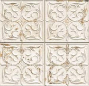Realonda Antigua Lis White 33x33 Wandfliese