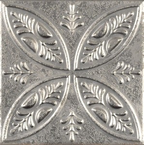 Aparici Aged Silver Ornato 20x20 Wandfliese